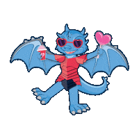 Dragons Isj Sticker by RedesISJ