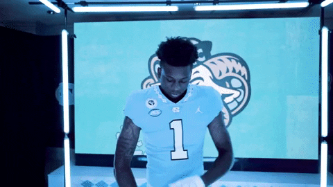 North Carolina Football GIF by UNC Tar Heels