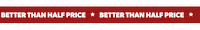 icelandfoodsni half price iceland foods scroll text better than half price Sticker