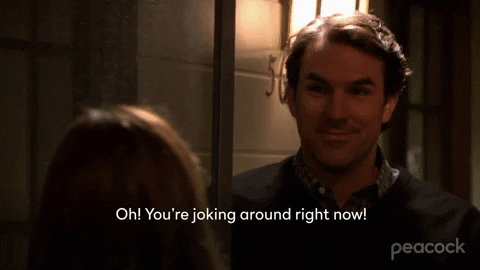 Youre Joking Around Right Now GIF by Parks and Recreation