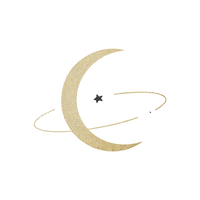 Moon Quantum Sticker by Ask Harriette