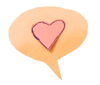 Heart Love Sticker by Bubble Punk