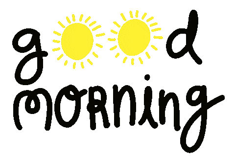Good Morning Sun Sticker