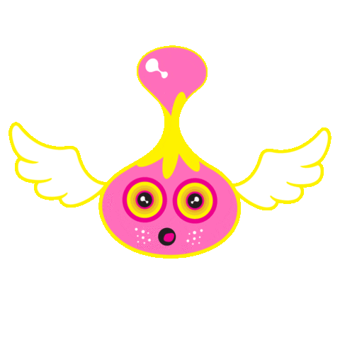 Fun Pink Sticker by Sloomoo Institute