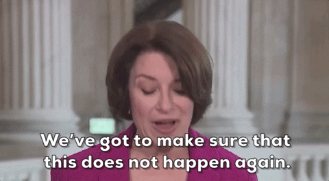 Amy Klobuchar GIF by GIPHY News