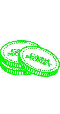 EverydaySomething money cash cream dollar Sticker