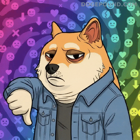 Dog No GIF by Doge Pound