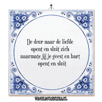 Humor Hart Sticker by Tegelspreuken.nl