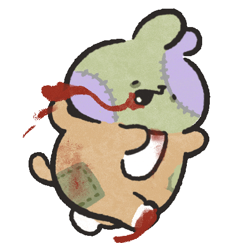 Animation Run Sticker