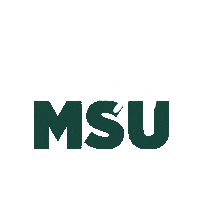 Msu Go Green Sticker by Michigan State University