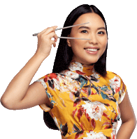 Azja Eating Sticker by Goong