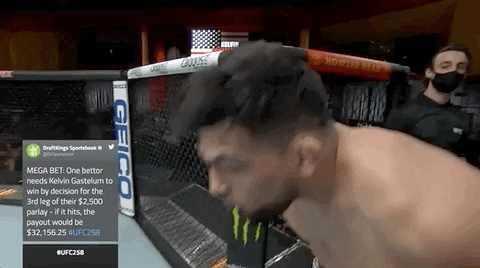 Kelvin Gastelum Sport GIF by UFC
