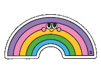 Rainbow Sticker by Le Bonbon