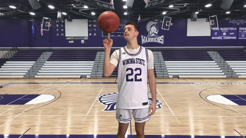 Warriors GIF by WinonaStateATH