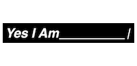 Yes I Am Sticker by Cacharel Parfums