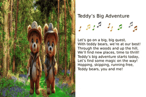 Teddy Bears Animated Cards GIF