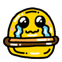 burger cheeseburger Sticker by Jamie Tam