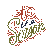 New Years Christmas Sticker by BrittDoesDesign