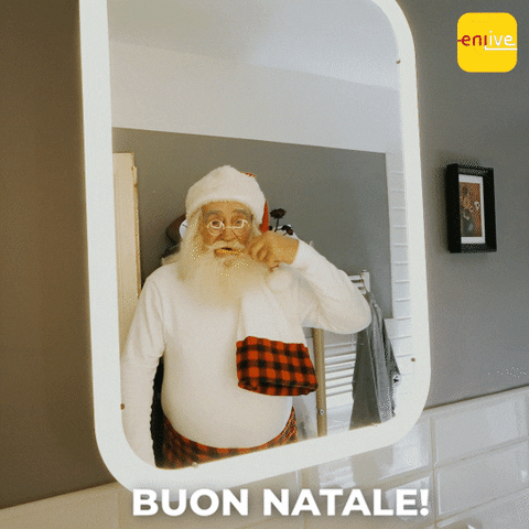 Babbo Natale Christmas GIF by Eni