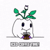 Coffee Time Drinking GIF by Magic Eden