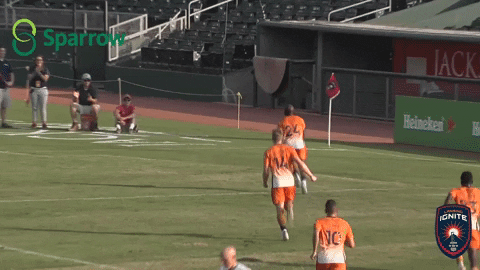 celebrate league one GIF by Lansing Ignite FC