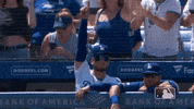 los angeles dodgers sport GIF by MLB