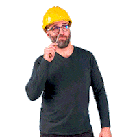 Bored Construction Sticker by Stavario