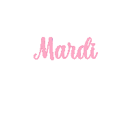 Mardi Sticker
