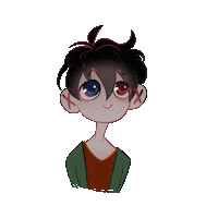 TomboyReflections happy emoji adorable character Sticker