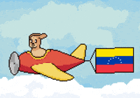 Flag Venezuela GIF by Abstract HotDogs