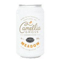 camelliagrovekombucha kombucha booch fermentedtea camelliagrove Sticker