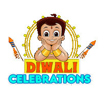 Celebration Festival Sticker by Chhota Bheem