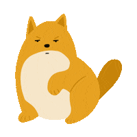 Unimpressed Dog Sticker by Amyjpeg