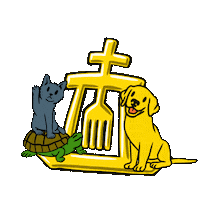 Food Lab Cat Sticker by Arteco