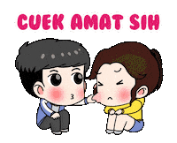 animation couple Sticker