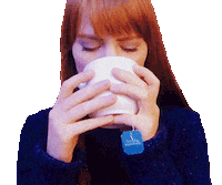 Sipping Anne Of Green Gables Sticker by rainydayjules