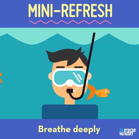 Relax Breathe GIF by DeStress Monday
