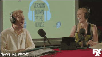 amused janet varney GIF by You're The Worst 