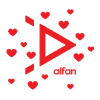 youtube wink Sticker by Alfan
