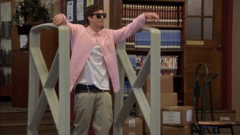 Workaholics Books GIF