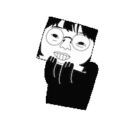 Happy Art Sticker by Bang Bang Zine