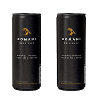 Irish Coffee Drinking Sticker by Bomani Cold Buzz