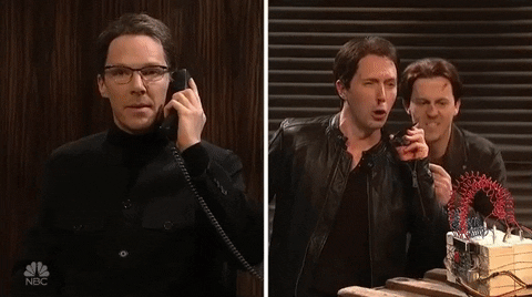 Confused Benedict Cumberbatch GIF by Saturday Night Live