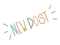 Lettering Scrap Sticker