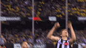 mark afl GIF by CollingwoodFC