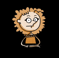 margoi girl no nope curly GIF