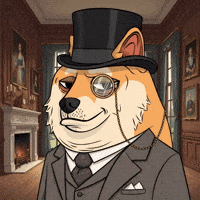 Downton Abbey Illustration GIF by Doge Pound