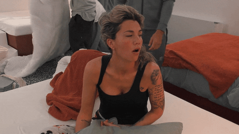 Tired Wake Up GIF by Big Brother 2021