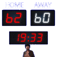60 Away Sticker