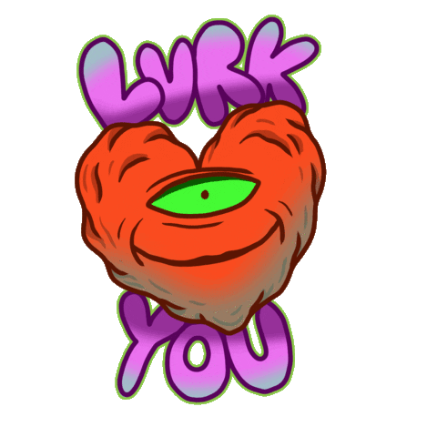 Love You Art Sticker by LURK